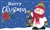 Snowman Lantern on this Custom Décor indoor outdoor mat. Printed in the USA.