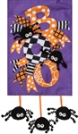 Boo Halloween on this Custom Décor Applique garden flag.