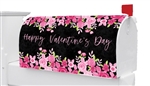 Valentine's Floral on this Custom Décor standard mailbox cover.