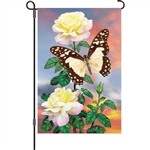 Lady Swallowtail on this Premier Kites garden flag.