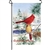 Cedar Farm Cardinals on a Premier Kites garden flag.