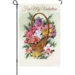 For My Valentine on this Premier Kites garden flag.