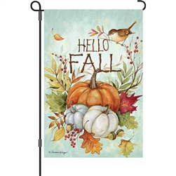 Premier Kites Hello Fall Elite Garden Flag
