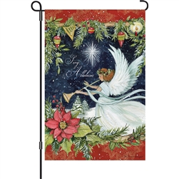 Premier Kites Angel With Horn Elite Garden Flag