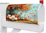 Maple Tree Pumpkins on this Custom Décor standard mailbox cover.