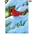 Winter Glow Cardinal on this Premier Kites standard house flag.