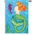 Mermaid And Seahorse house flag by Premier Kites.