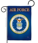Nylon Air Force garden flag