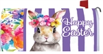 Floral Bunny on this Custom Décor standard mailbox cover.