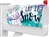 Let It Snow on this Custom Décor over sized mailbox cover.
