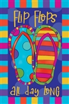 Flip Flops on this Custom Décor Vinyl garden flag.
