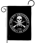 Second Amendment Garden Flag by Breeze Décor. Made in the USA.