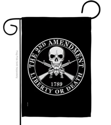 Second Amendment Garden Flag by Breeze Décor. Made in the USA.