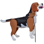 Beagle Windicator Wind Sock that sways in a gentle breeze. All hardware included.