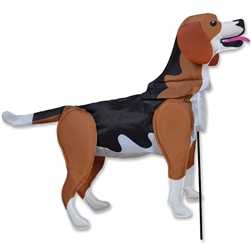 Beagle Windicator Wind Sock that sways in a gentle breeze. All hardware included.