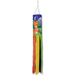 Premier Kites Camping Critters Embroidered 40"  Wind Sock.