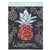 Whimsy Pineapple Applique on this Magnolia Garden house flag.