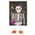 Crazy Leg Halloween Skelton on this Magnolia Garden garden flag