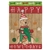 Happy Howlidays Burlap Applique on this Magnolia Garden, garden flag.
