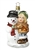 Best Friends Glass German Ornament hand crafted and hand painted. Made in Germany.