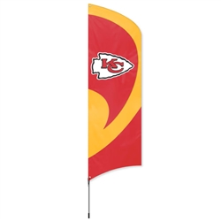 Kansas City Chiefs 11 Foot Tall Team Banner by Party Animal.