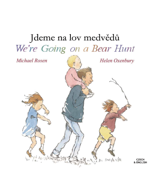 We're Going on a Bear Hunt - Bilingual Children's Book in Albanian, Bengali, Portuguese, Urdu, Vietnamese, and many other languages.  Foreign language teaching resource.