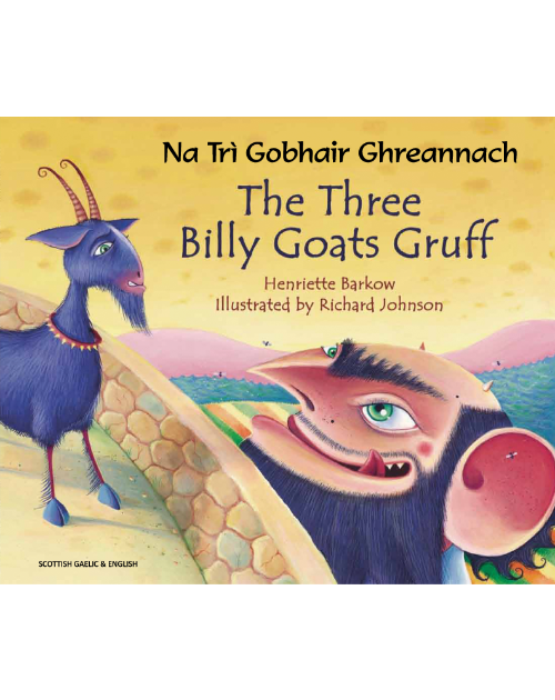 The Three Billy Goats Gruff - Bilingual Children's Book in Albanian, Bengali, French, German, Romanian, Spanish, and many more languages. Multicultural story for diverse classrooms
