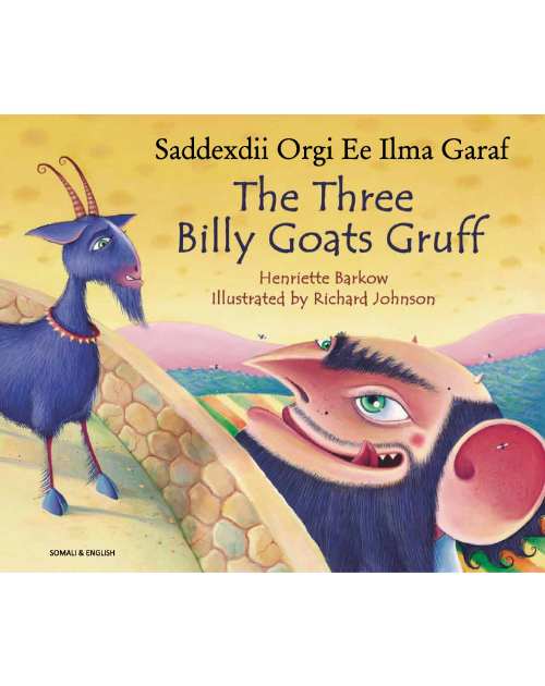 The Three Billy Goats Gruff - Bilingual Children's Book in Albanian, Bengali, French, German, Romanian, Spanish, and many more languages. Multicultural story for diverse classrooms