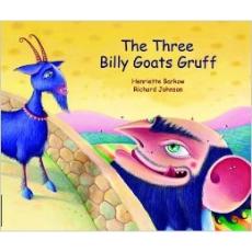 The Three Billy Goats Gruff - Bilingual Children's Book in Albanian, Bengali, French, German, Romanian, Spanish, and many more languages. Multicultural story for diverse classrooms