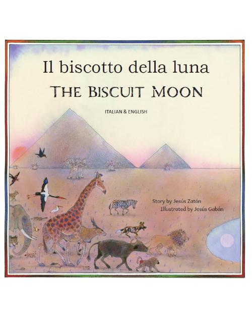 The Biscuit Moon - Bilingual Multicultural Children's Book explores cooperation, scarcity, sharing resources, climate change. Inspiring story for diverse classrooms.