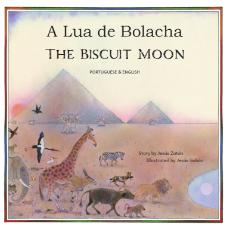 The Biscuit Moon (Bilingual Children's Book) - Portuguese-English