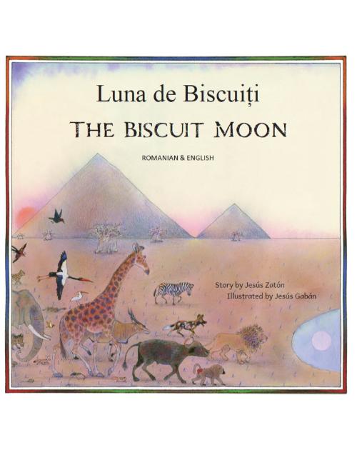 The Biscuit Moon - Bilingual Multicultural Children's Book explores cooperation, scarcity, sharing resources, climate change. Inspiring story for diverse classrooms.