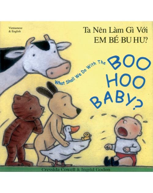 What Shall We Do With the Boo Hoo Baby? - Bilingual Book in Albanian, Panjabi, Turkish, Urdu, and others.  Albanian children's book