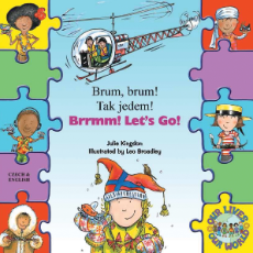 Brrmm! Let's Go! - Bilingual children's book about diversity in Arabic, Chinese, Czech, Polish, Russian, Spanish, Urdu, and more. Children's book that supports culturally responsive teaching.