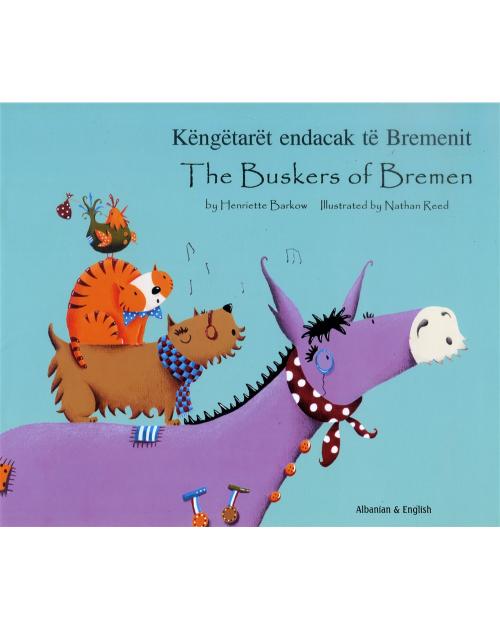 The Buskers of Bremen - Bilingual children's book available in Arabic, Bengali, French, Malay, Polish, Spanish, Tamil, and many other languages.  Fun story for diverse classrooms.