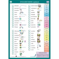 English Terms - Multilingual Talking Chart - includes English terms in Spanish, English, Arabic, Farsi, Russian, Urdu and many other languages. Terms include comparison, differentiate, figurative, metaphor, personification, synonym and more.