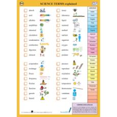 Science Terms - Multilingual STEM Talking Chart - includes Science terms in Spanish, Arabic, French, Russian, Turkish and many other languages. Terms include condensation, combustion, digestion, friction, organism, respiration and more.