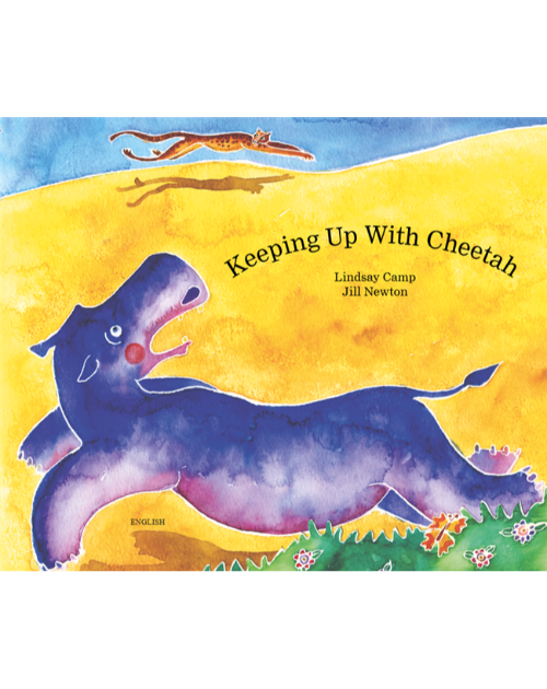 Keeping Up with Cheetah - Bilingual children's book about friendship supports social and emotional learning. Available in Chinese, Farsi, Kurdish, Spanish, Urdu, and many more foreign languages. Inspiring story for diverse classrooms.