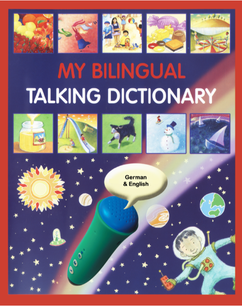 My Bilingual Talking Dictionary is a bilingual illustrated picture dictionary. Available in Spanish, Arabic, French, German, Italian, Japanese, Korean, Turkish, Vietnamese, and more! Great resource for teaching ESL or learning a foreign language.