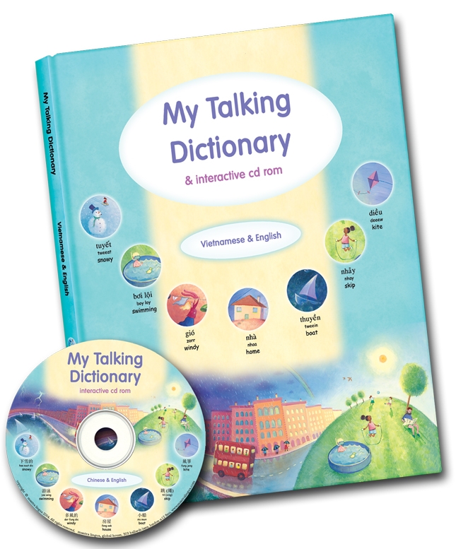 My Talking Dictionary: Book and CD Rom - Bilingual Picture