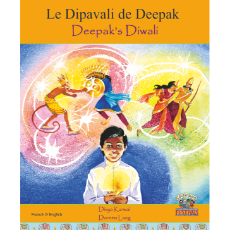 Deepak's Diwali - Diverse children's book available in Arabic, French, Hindi, Nepali, Panjabi, Tamil, and many other languages. This bilingual children's book that helps celebrate diversity.