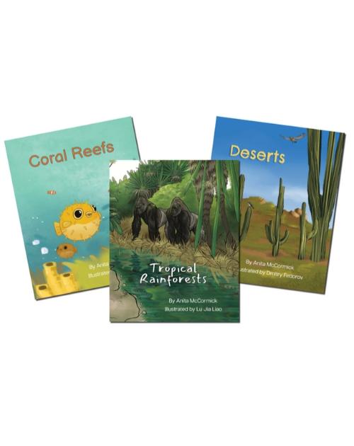 Habitat Series Book Set - Bilingual and Multicultural books available in English, Spanish, Arabic, Chinese and more languages