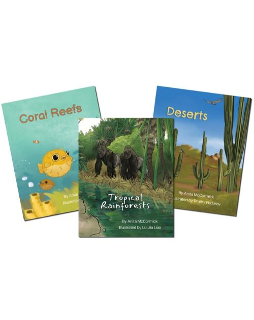 Habitat Series Book Set - Bilingual and Multicultural books available in English, Spanish, Arabic, Chinese and more languages