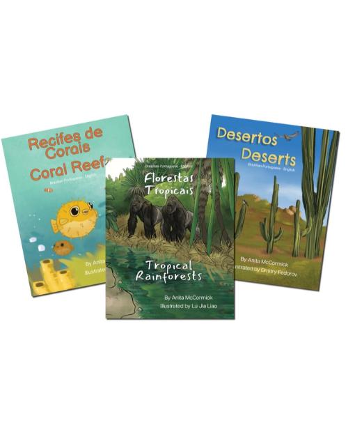 Habitat Series Book Set - Bilingual and Multicultural books available in English, Spanish, Arabic, Chinese and more languages