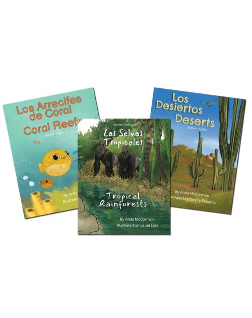 Habitat Series Book Set - Bilingual and Multicultural books available in English, Spanish, Arabic, Chinese and more languages