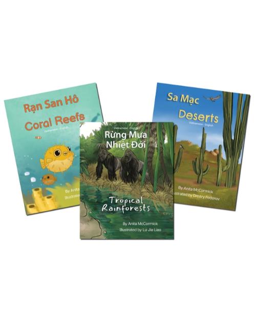 Habitat Series Book Set - Bilingual and Multicultural books available in English, Spanish, Arabic, Chinese and more languages