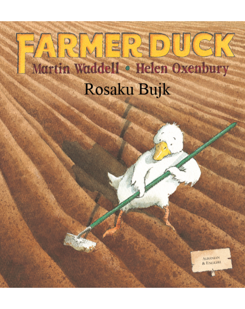 Farmer Duck - Bilingual Children's Book in Albanian, Bengali, Farsi, German, Italian, Spanish, Nepali, Romanian, Yoruba and more. Great bilingual book for toddlers and kindergarten.