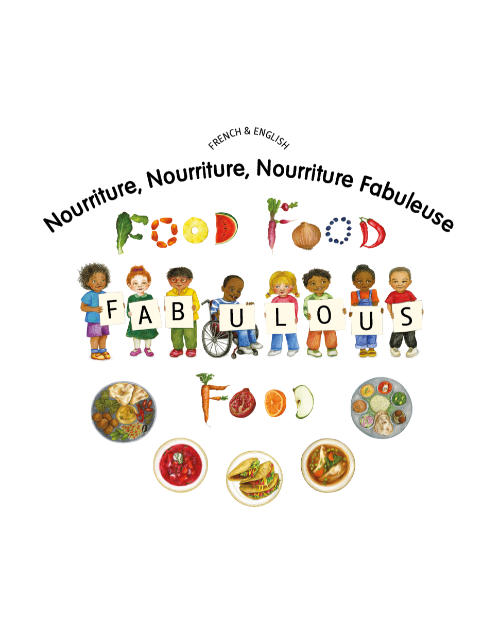 Food, Food, Fabulous Food - Bilingual Children's Book available in Arabic, Farsi, French, Italian, Polish, Spanish, Urdu, and many more languages. Great story for diverse classrooms.