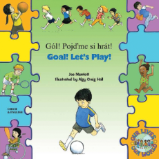 Goal! Let's Play! - Bilingual children's book about diversity in Arabic, Bengali, French, Polish, Russian, Spanish, and more. Best multicultural children's book