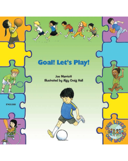 Goal! Let's Play! - Bilingual children's book about diversity in Arabic, Bengali, French, Polish, Russian, Spanish, and more. Best multicultural children's book